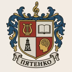 Герб семьи Пятенко