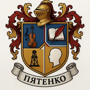 Герб семьи Пятенко