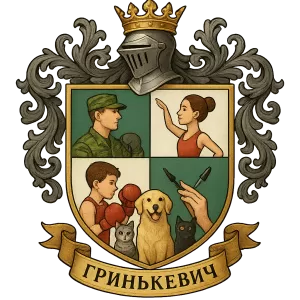 Герб семьи Гринькевич