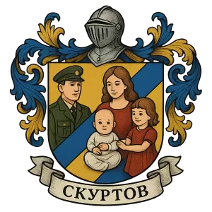 Герб семьи Скуртов