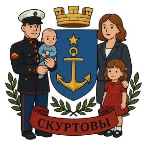 Герб семьи Скуртовы