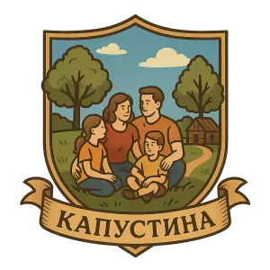 Герб семьи Капустина