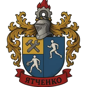 Герб семьи Ятченко
