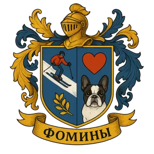 Герб семьи Фомины