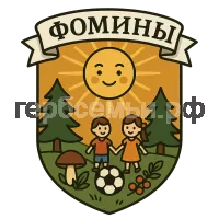 Гербы семьи Фомины