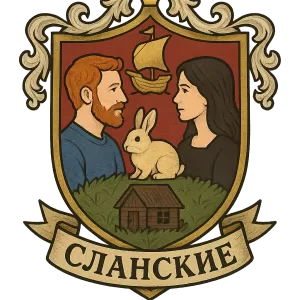 Герб семьи Сланские