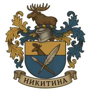 Герб семьи Никитина