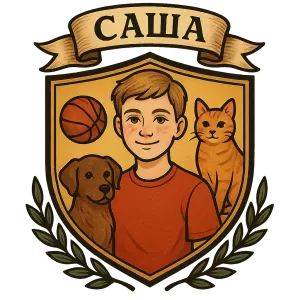 Герб семьи Саша