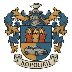 Герб семьи Коропец