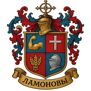 Герб семьи Ламоновы