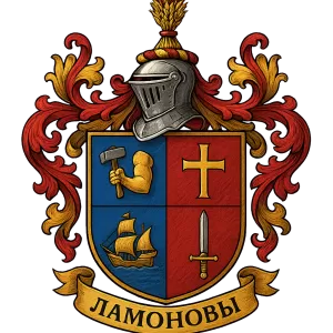 Герб семьи Ламоновы