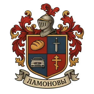 Герб семьи Ламоновы