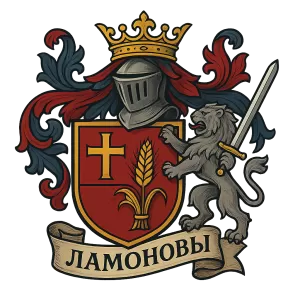 Гербы семьи Ламоновы