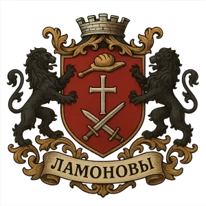 Герб семьи Ламоновы