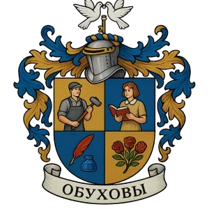 Герб семьи Обуховы
