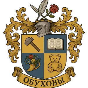 Гербы семьи Обуховы