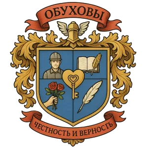Герб семьи Обуховы