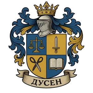 Герб семьи Дусен