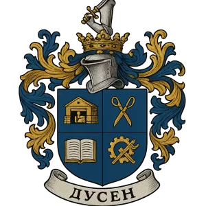 Герб семьи Дусен