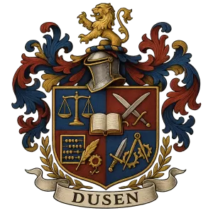 Гербы семьи Дусен