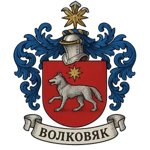 Герб семьи Волковяк