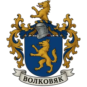 Герб семьи Волковяк