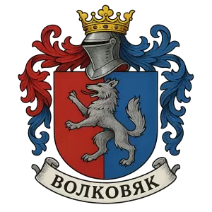 Герб семьи Волковяк