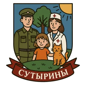 Герб семьи Сутырины