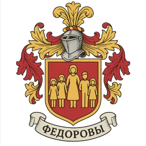 Герб семьи Федоровы