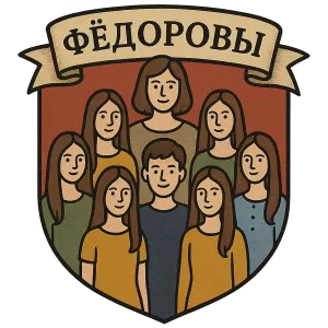 Герб семьи Федоровы