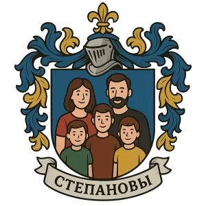 Герб семьи Степановы