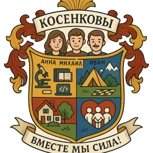 Герб семьи Косенковы