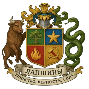 Герб семьи Лапшины