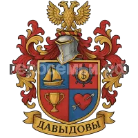 Герб семьи Давыдовы
