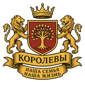 Герб семьи Королевы