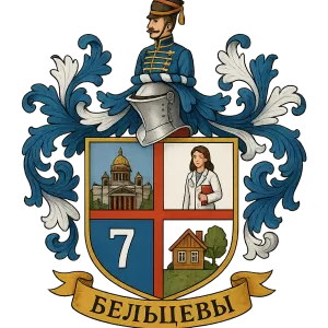 Герб семьи Бельцевы