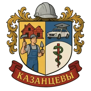 Герб семьи Казанцевы