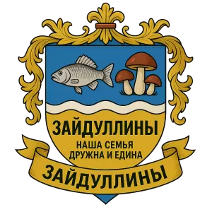 Герб семьи Зайдуллины