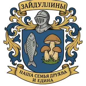Герб семьи Зайдуллины