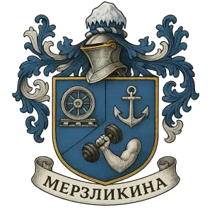 Герб семьи Мерзликина