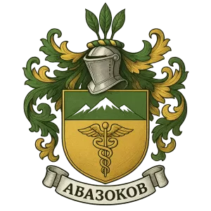 Гербы семьи Абазоков