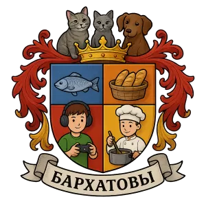 Герб семьи Бархатовы