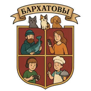 Герб семьи Бархатовы