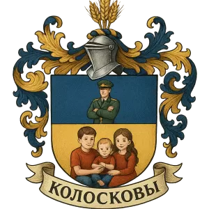 Герб семьи Колосковы