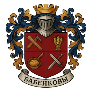 Герб семьи Бабенковы