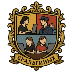 Герб семьи Бральгиных