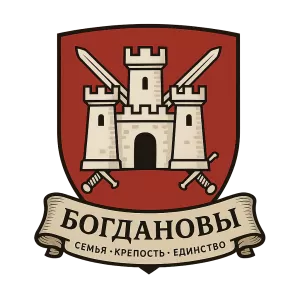 Герб семьи Богдановы