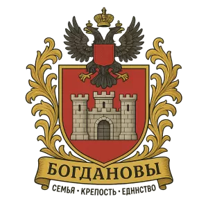 Герб семьи Богдановы