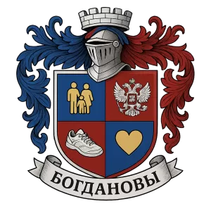 Герб семьи Богдановы