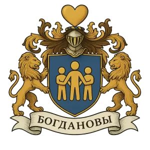 Герб семьи Богдановы